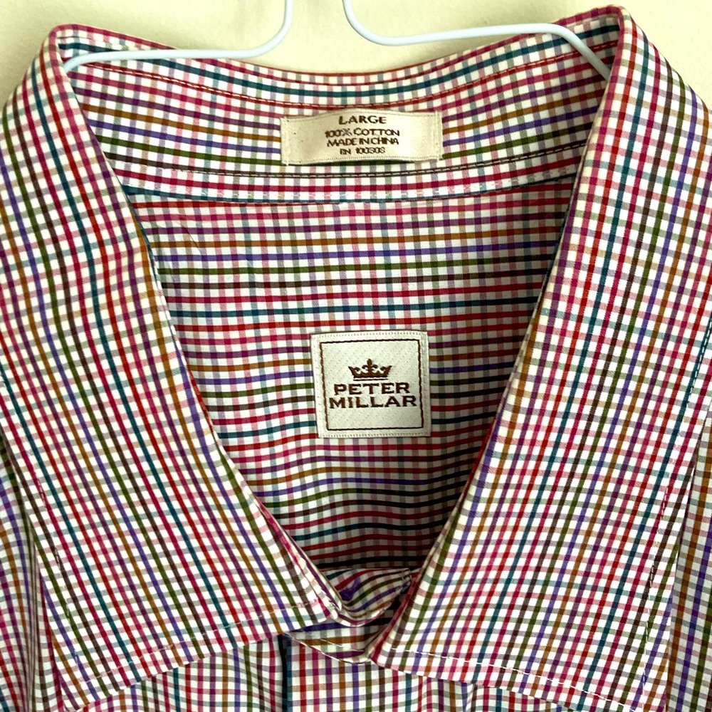 Peter Milar button up dress shirt